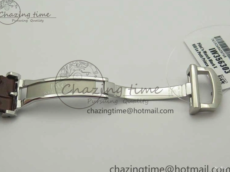 MIROTIME 0122 Portofino Automatic SS TWF 1:1 Best Edition Silver Dial Gold Markers on Brown Leather Strap A Bright 7203